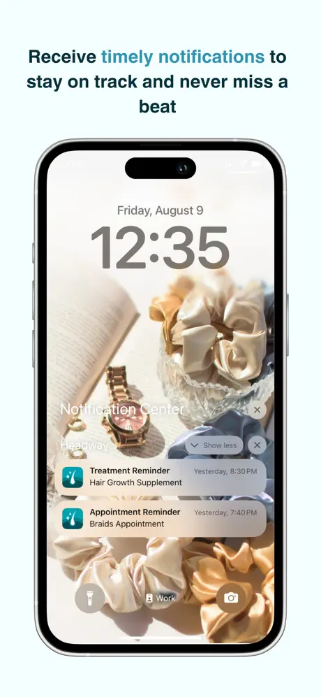Headway Hair app screen 3